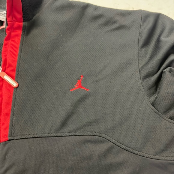 Vintage Air Michael Jordan Track Jacket Basketball Warm Up Size XL - Picture 3 of 7